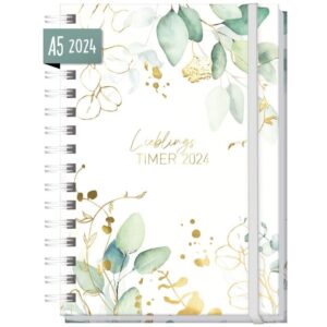Lieblings-Timer 2024 / A5+ / Blattgold / von Häfft