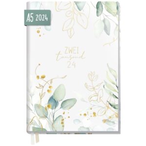 Business-Timer 2024 / A5 / Blattgold / von Häfft