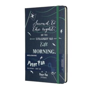 Moleskine Notizbuch "Peter Pan" Hardcover Large Saphirblau Liniert