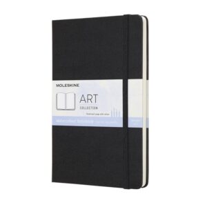 Moleskine Aquarell-Notizbuch Hardcover / Large / A5 / blanko / schwarz