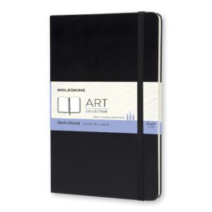 Moleskine Skizzenbuch Hardcover Large / A5 / blanko / schwarz