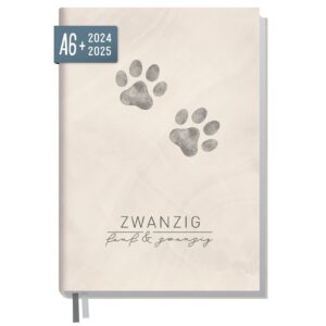 Chäff-Timer mini 24/25 - 18 Monate / A6+ / Paws / Häfft-Verlag