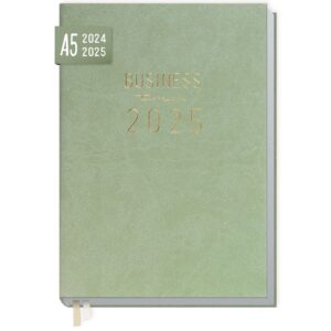 Business-Timer 2024/2025 - 18 Monate / KL / Salbei / Häfft-Verlag