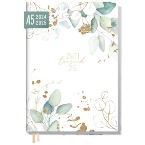 Chäff-Timer Classic 2024/2025 / 18 Monate / A5 / Blattgold / Häfft-Verlag