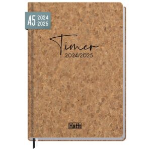 Häfft-Timer 2024/2025 / A5 / Jugendkalender / Kork / Häfft-Verlag