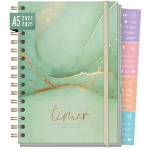 Häfft-Timer Fancy 2024/2025 / Soft Green / Häfft-Verlag