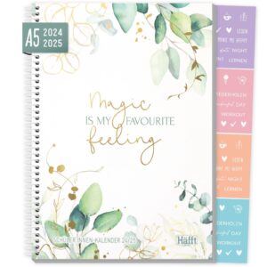 Häfft College-Timer 2024/2025 / A5 / Schülerkalender / Blattgold / Häfft-Verlag