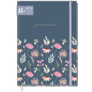 paper&you Journal / A4+ / dotted / Flying Flowers / Häfft-Verlag