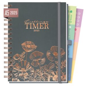 Lieblings-Timer Deluxe 2025 / Poppy / Häfft-Verlag