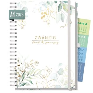 Business-Timer Maxi 2025 / A4 / Blattgold / Häfft-Verlag