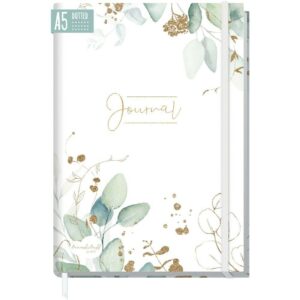 paper&you Journal Classic / A5 / dotted / Blattgold  / vom Häfft-Verlag