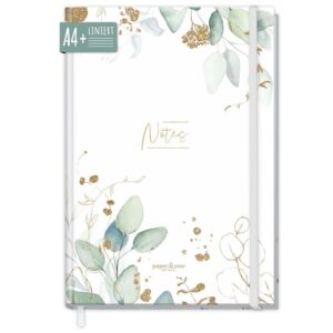 paper&you Journal A4+ / liniert / Blattgold / Häfft-Verlag