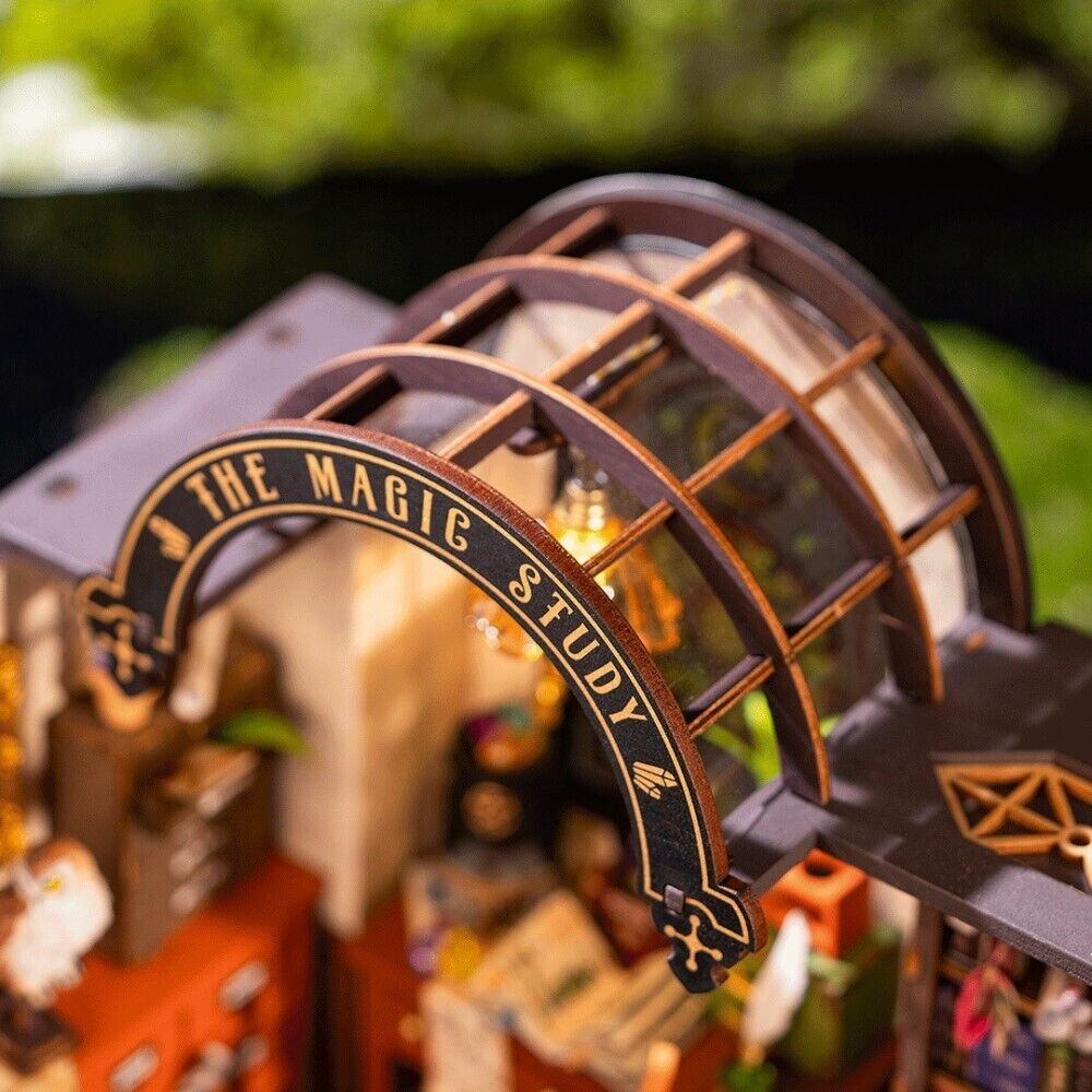 Rolife 3D-Holz-Puzzle DIY Miniature House "The Magic Study" – Bild 8