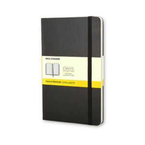 Moleskine Notizbuch Hardcover Large / A5 / kariert / schwarz