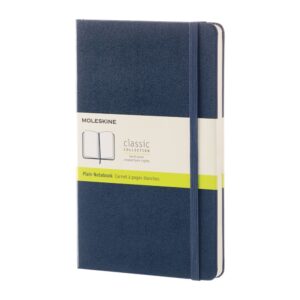 Moleskine Notizbuch Hardcover Large / A5 / blanko / saphir