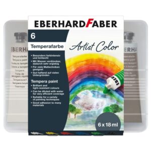 Eberhard Faber Schulmalfarben Tempera 6er Set / 18ml