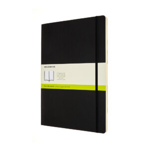 Moleskine Notizbuch Softcover / A4 / blanko / schwarz