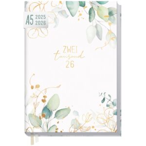 Business-Timer 2025/2026 / 18 Monate / Blattgold / Häfft Verlag