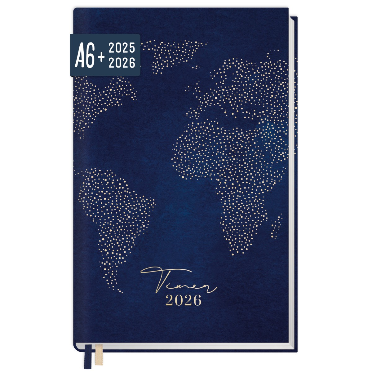 Chäff-Timer mini 2025/2026 / 18 Monate / A6+ / World Wide / Häfft-Verlag