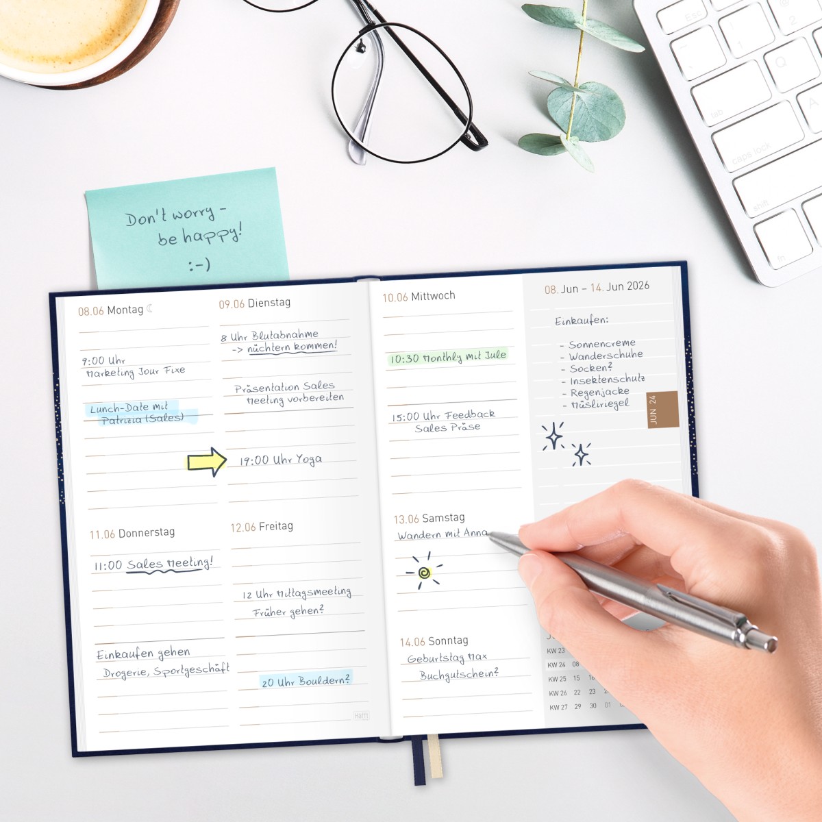 Chäff-Timer mini 2025/2026 / 18 Monate / A6+ / World Wide / Häfft-Verlag – Bild 6