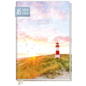 Chäff-Timer Classic 2025/2026 / 18 Monate / A5 / Leuchtturm / Häfft Verlag