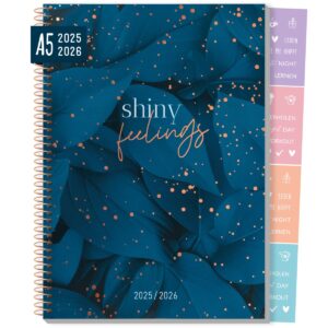 Häfft College-Timer 2025/2026  / Schülerkalender / A5 / Midnight Leaves