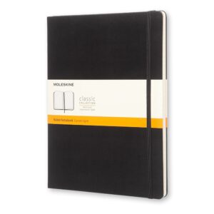 Moleskine Notizbuch Hardcover X-Large  / liniert / schwarz