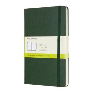 Moleskine Notizbuch Hardcover Large / A5 / blanko / myrtengrün