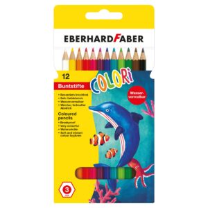 Eberhard Faber Aquarellstift 12er Kartonetui inkl. Pinsel