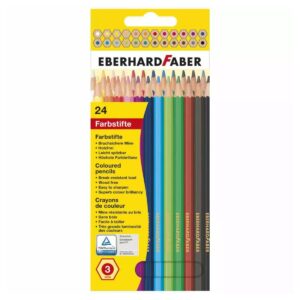 Eberhard Faber Buntstifte 24er-Kartonetui