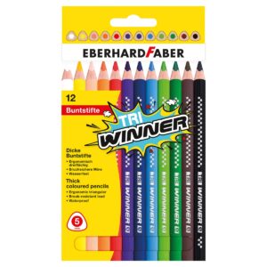 Eberhard Faber Farbstifte TRI Winner 12er-Kartonetui