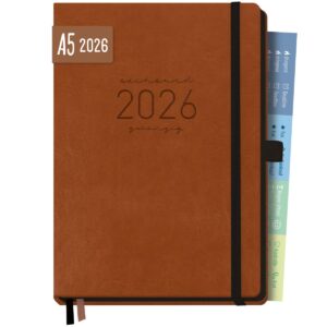 Chäff-Timer Deluxe 2026 / A5 / Cognac / Häfft-Verlag