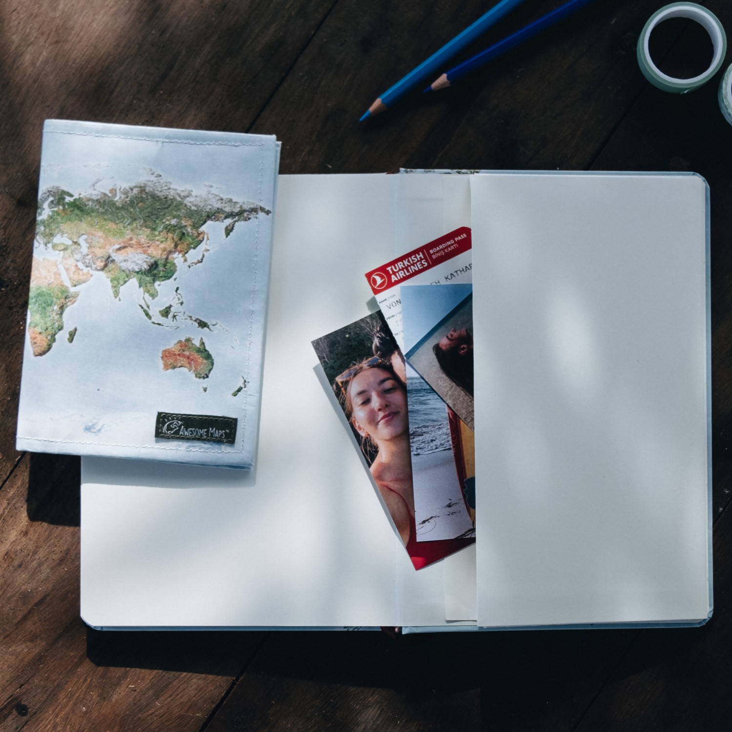 Awesome Maps Travel Journal / A5 / Hardcover / Blanko – Bild 8