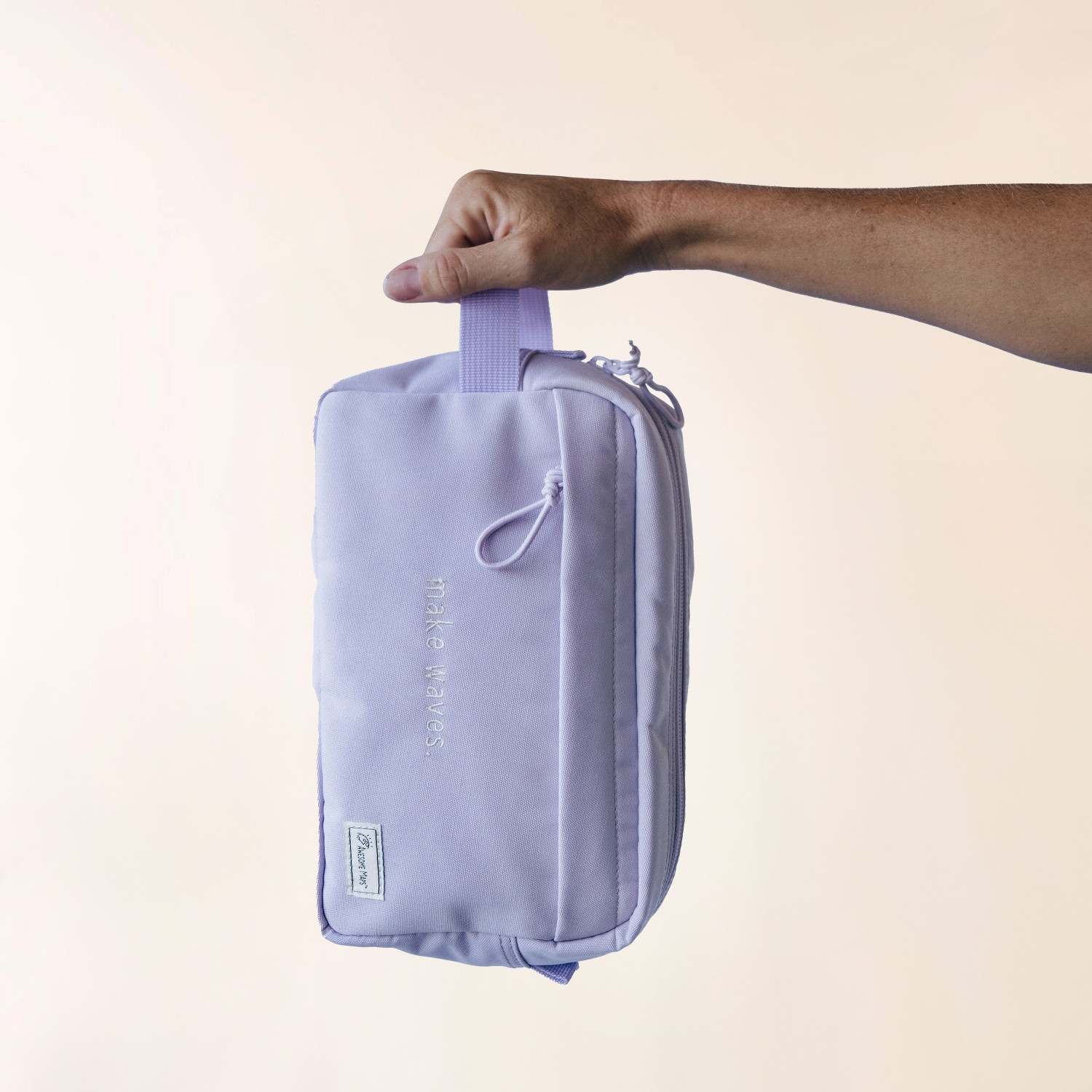 Awesome Maps Waschtasche / Kulturbeutel Lavendel – Bild 3