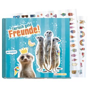 Freundebuch Tierisch gute Freunde / Erdmännchen / vom Häfft-Verlag