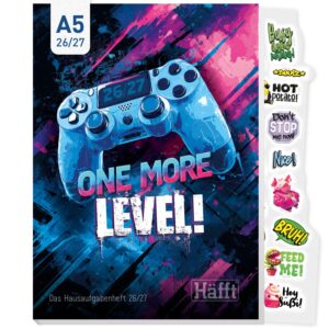 Häfft Original 2026/2027 / A5 / One more Level! / Häfft-Verlag